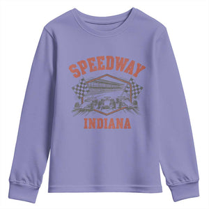 Indiana Speedway Slammer 2025 Youth Sweatshirt Detention Prison Jail TS02 Violet Print Your Wear