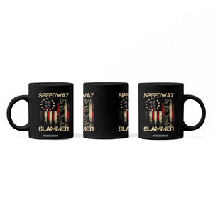 Speedway Slammer 2025 Coffee Mug We The People Patriotic Distressed American Flag TS02 Print Your Wear