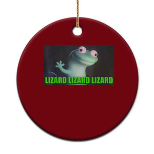 Funny Lizard Lizard Lizard Ceramic Ornament Weirdcore Gecko Meme TS02 1pc Red Print Your Wear