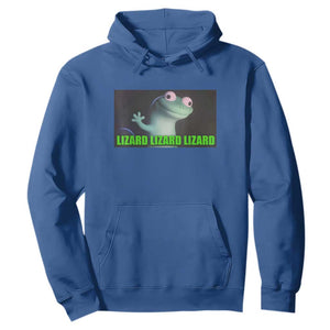 Funny Lizard Lizard Lizard Hoodie Weirdcore Gecko Meme TS02 Royal Blue Print Your Wear