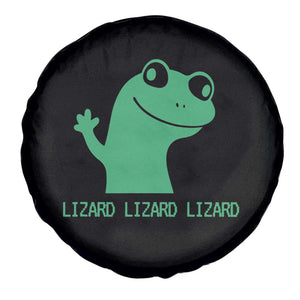 Funny Lizard Lizard Lizard Spare Tire Cover Weirdcore Gecko Reptile Meme TS02 Print Your Wear