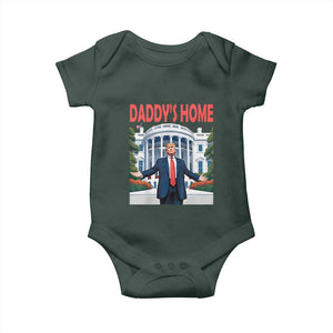 Trump Won 2024 Baby Onesie Trump Daddys Home White House TS02 Print Your Wear