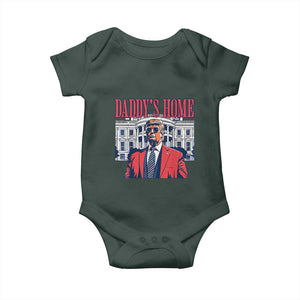 Trump Won 2024 Baby Onesie Daddy's Home TS02 Print Your Wear