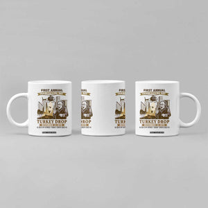 Vintage Thanksgiving Turkey Drop Coffee Mug Funny 1978 Helicopter Scene Classic TV Moment TS02 Print Your Wear