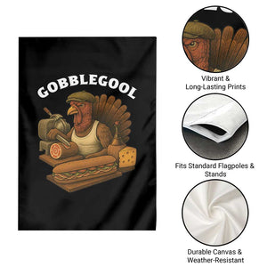 Gobblegool Funny Thanksgiving Garden Flag Italian Turkey Deli Humor Sub Sandwich TS02 Print Your Wear