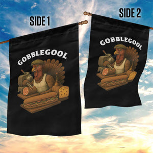 Gobblegool Funny Thanksgiving Garden Flag Italian Turkey Deli Humor Sub Sandwich TS02 Print Your Wear