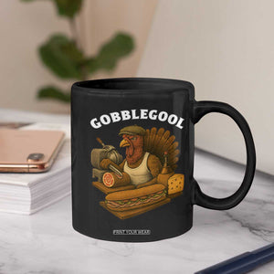 Gobblegool Funny Thanksgiving Coffee Mug Italian Turkey Deli Humor Sub Sandwich TS02 Print Your Wear