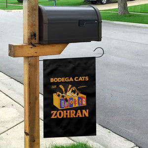 Bodega Cats for Zohran Garden Flag New York Mamdani Supporter Mayor Cute Cat TS02 Print Your Wear
