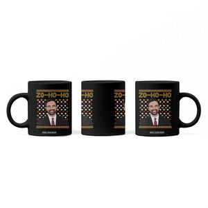 Zo Ho Ho Ugly Christmas Sweater Coffee Mug Funny Zohran Mamdani Holiday TS02 Print Your Wear