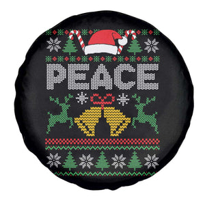 I am Peace Funny Christmas Matching Couple Spare Tire Cover Offensive Adult Humor Festive Holiday TS02 Print Your Wear