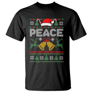 I am Peace Funny Christmas Matching Couple T Shirt Offensive Adult Humor Festive Holiday TS02 Black Print Your Wear
