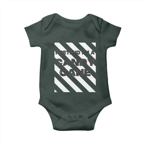 Funny Christmas Costume Baby Onesie Pretend I'm A Candy Cane TS02 Print Your Wear