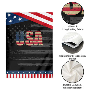 USA American Flag Garden Flag Retro Vintage Patriotic TS02 Print Your Wear