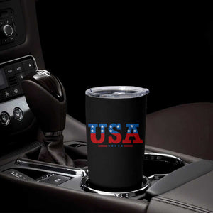 USA Patriotic Tumbler Cup Red White Blue Stars TS02 Print Your Wear