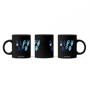 F Ice Out of Minneapolis Hand Signs Coffee Mug State Flag Justice Protest Resistance TS02 Print Your Wear