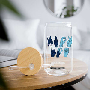 F Ice Out of Minneapolis Hand Signs Glass Can State Flag Justice Protest Resistance TS02 Print Your Wear