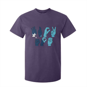 F Ice Out of Minneapolis Hand Signs T Shirt For Kid State Flag Justice Protest Resistance TS02 Purple Print Your Wear