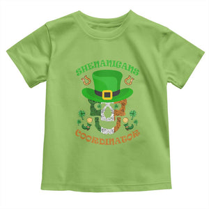 Irish Skull Toddler T Shirt Shenanigans Coordinator St Patrick's Day TS02 Lime Print Your Wear