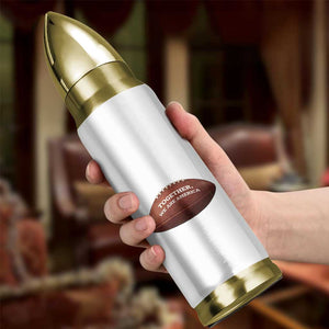 The Only Thing More Powerful Than Hate Is Love Bullet Tumbler Together We Are America Football Bunny Inspirational Quote TS02 Print Your Wear