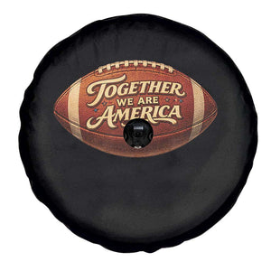 Together We Are America Spare Tire Cover Bold Statement Unity Bunny Inspirational Quote TS02 Print Your Wear