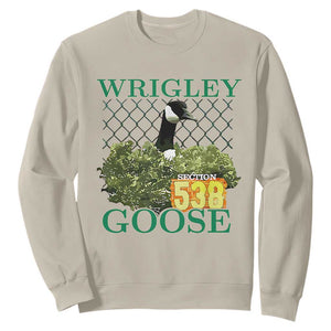 Funny Wrigley Goose Sweatshirt Section 538 Chicago TS02 Sand Print Your Wear