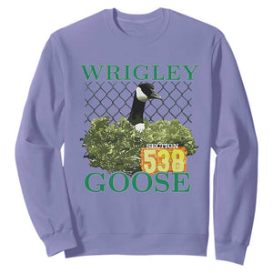 Funny Wrigley Goose Sweatshirt Section 538 Chicago TS02 Violet Print Your Wear
