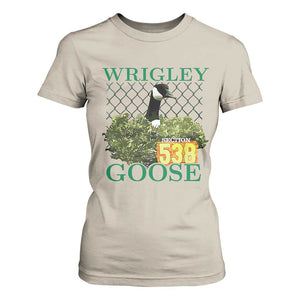 Funny Wrigley Goose T Shirt For Women Section 538 Chicago TS02 Sand Print Your Wear
