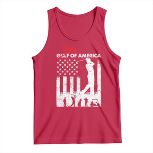Golf Of America Patriotic USA Flag Tank Top Funny Golfing Pun American Sports Gift for Patriotic Golfers n Dads TS02 Red Print Your Wear