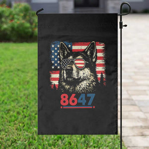 Vintage Patriotic German Shepherd 1776 Graphic Garden Flag American Flag Sunglasses Cool Dog 4th of July Distressed TS02 Print Your Wear