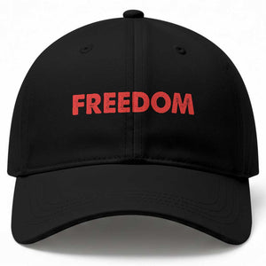 I'm Freedom Matching Couple Baseball Cap Funny Patriotic Red White and Blue 4th of July