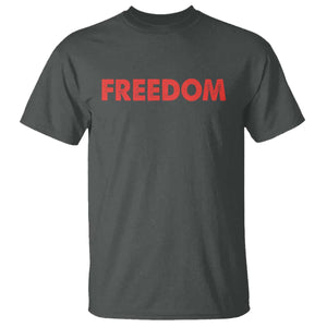 I'm Freedom Matching Couple T Shirt Funny Patriotic Red White and Blue 4th of July