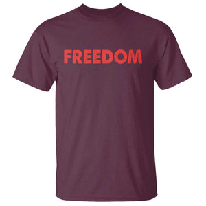 I'm Freedom Matching Couple T Shirt Funny Patriotic Red White and Blue 4th of July