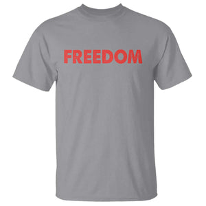 I'm Freedom Matching Couple T Shirt Funny Patriotic Red White and Blue 4th of July
