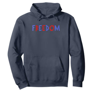 I'm Freedom Americana Matching Couple Hoodie Funny Patriotic Red White and Blue 4th of July