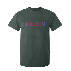 I'm Freedom Americana Matching Couple T Shirt For Kid Funny Patriotic Red White and Blue 4th of July