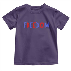 I'm Freedom Americana Matching Couple Toddler T Shirt Funny Patriotic Red White and Blue 4th of July