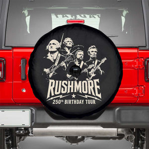 Rushmore 250th Birthday Tour Band Spare Tire Cover Presidents Rock Concert Historical Collages