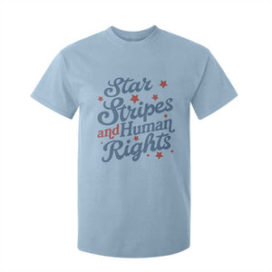 Stars and Stripes and Human Rights T Shirt For Kid Progressive Patriotic Equality Modern Patriot