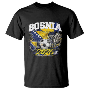 Bosnia Soccer Jersey Pride 2026 T Shirt One Nation One Dream Heritage Football Sports Fan