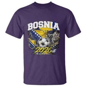 Bosnia Soccer Jersey Pride 2026 T Shirt One Nation One Dream Heritage Football Sports Fan