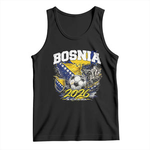 Bosnia Soccer Jersey Pride 2026 Tank Top One Nation One Dream Heritage Football Sports Fan