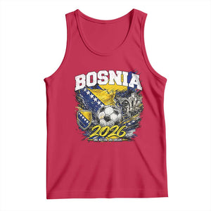 Bosnia Soccer Jersey Pride 2026 Tank Top One Nation One Dream Heritage Football Sports Fan