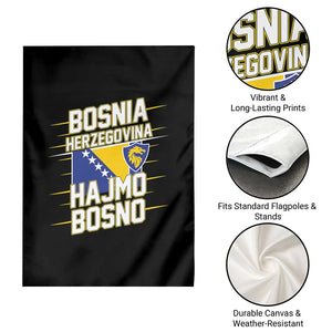 Lets Go Bosnia Herzegovina Hajmo Bosno Dragon Shield Garden Flag Soccer Team Pride Football Fan Heritage