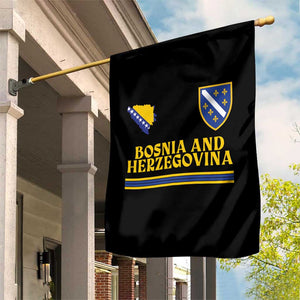 Bosnia Herzegovina Soccer Jersey Style Garden Flag Country Map Heritage Football Fan