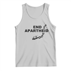End Apartheid Human Rights Tank Top Broken Chain Social Justice Activist