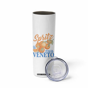 Spritz Italia Veneto Dal 1919 Skinny Tumbler Vintage Aperitivo Orange Italian Cocktail TS02 Print Your Wear