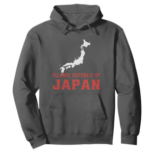 Islamic Republic of Japan Country Map Graphic Hoodie Viral Political Satire Meme