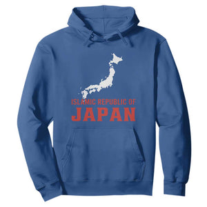 Islamic Republic of Japan Country Map Graphic Hoodie Viral Political Satire Meme