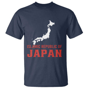Islamic Republic of Japan Country Map Graphic T Shirt Viral Political Satire Meme