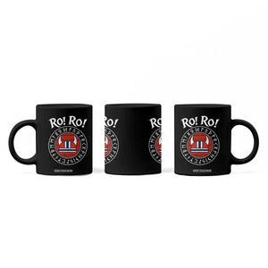 Ro Ro Ro Viking Chant Norway Football Fans Coffee Mug Norwegian Pride Distressed Norse Runes Shield Patriotic Supporter TS02 Print Your Wear